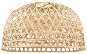 00717 GloboStar® GLOBOSTAR® MANGEA 00717 Boho Κρεμαστό Φωτιστικό Οροφής με Ντουί 1 x E27 AC 220-240V IP20 - Μπεζ - Μ100 x Π100 x Υ59cm