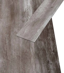 vidaXL Πλάκες Δαπέδου 36 pcs Καφέ 5,02 m² PVC