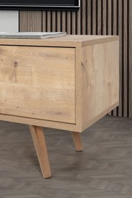 Έπιπλο Τηλεόρασης Sapphire Δρυς REFRO 160x35x18