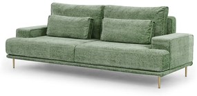 Διθέσιος καναπές Κρεβάτι NICOLE, λαδί 249x93x106cm-BOG3356