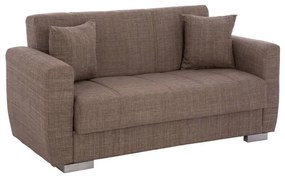 Καναπές - Κρεβάτι Polya Διθέσιος HM3241.02 150x84x88cm Brown Ύφασμα