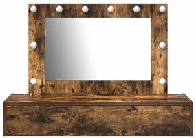vidaXL Τραπέζι περιποίησης Καφέ 100 x 40 x 70 εκ. Επεξεργασμένο ξύλο