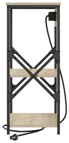 vidaXL Κομοδίνο Sonoma Δρυς 41 x 31 x 76 εκ. Επεξεργασμένο ξύλο