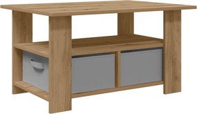 vidaXL Τραπεζάκι σαλονιού Artisan Oak 77 x 55 x 42 εκ.