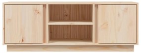 vidaXL Έπιπλο Τηλεόρασης 110 x 35 x 40,5 εκ. από Μασίφ Ξύλο Πεύκου