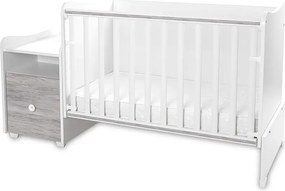 BED TREND PLUS NEW 70/160 WHITE/ARTWOOD