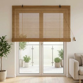 vidaXL Ρόλερ (στόρι) Καφέ 160 x 220 cm Μπαμπού