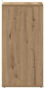 vidaXL Παπουτσοθήκη Τεχνίτης Δρυς 32x35x70 εκ. από Επεξεργασμένο Ξύλο