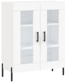 vidaXL Ντουλάπι Λευκό 69,5x34x180 εκ. από Επεξεργασμένο Ξύλο
