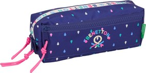 Κασετίνα Benetton Drop Πολύχρωμο 22 x 8,5 x 6 cm