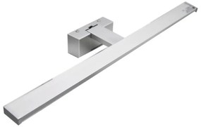 Adeleq Φωτιστικό LED Λουτρού Αλουμινίου 80cm 15W IP44 4000K Χρώμιο 3-8001516
