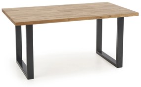 RADUS 160 table solid wood DIOMMI V-PL-RADUS_160-ST-DREWNO_LITE