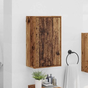 vidaXL Ντουλάπι Μπάνιου Παλιό Ξύλο 39 x 23,5 x 65 εκ.