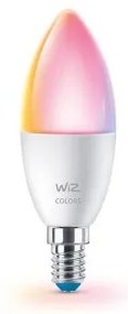 Έξυπνη Λάμπα E14 40W LED Κερί Λευκό RGBW 3CCT Dimmable 929002448822 Wiz-929002448822-Λευκό 929002448822