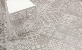 Keros Decorado Beton Acero 59,6x59,6 - Πλακάκι δαπέδου γρανίτη