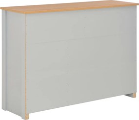vidaXL Μπουφές Γκρι 112 x 35 x 81 εκ.