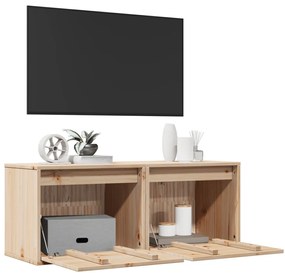 vidaXL Ντουλάπια Τοίχου 2 τεμ. 45 x 30 x 35 εκ. από Μασίφ Ξύλο Πεύκου