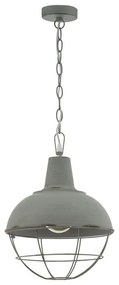 Φωτιστικό Οροφής Κρεμαστό Cannington 1 33029 Grey Eglo Metal