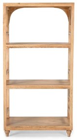 ΒΙΒΛΙΟΘΗΚΗ NOVEL INART ΜΑΣΙΦ ΞΥΛΟ ΑΚΑΚΙΑΣ 66X35.5X127ΕΚ