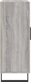 vidaXL Ντουλάπι Γκρι Sonoma 69,5 x 34 x 90 εκ. από Επεξεργασμένο Ξύλο