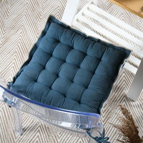 Μαξιλάρι Καρέκλας 2 Όψεων (38x38+4) S-F Helios Blue CUD092007GAL