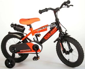 Sportivo 14 Inch 24 cm Boys Coaster Brake Black/Orange