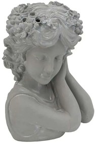 Διακοσμητική Προτομή SA60066 20x20x40cm Grey Artekko Ρητίνη