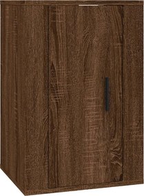 vidaXL Σετ Επίπλων Τηλεόρασης 3 Τεμαχίων Καφέ δρυς Επεξ. Ξύλο