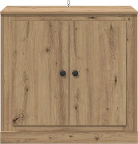 vidaXL Πλαϊνό γραφείο 70 x 35,5 x 67,5 εκ. Artisan Oak