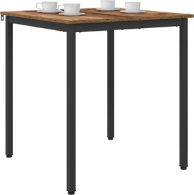 vidaXL Τραπεζαρίες 70 x 70 x 75 cm ΜΕΤΑΛΛΟ