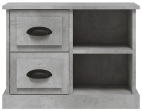 vidaXL Κομοδίνο Γκρι Σκυροδέματος 60 x 35,5 x 45 εκ.