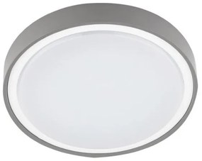 Πλαφονιέρα Φωτιστικό Οροφής IP65 Led 28W λευκό γκρι ή ανθρακί Lumen-21-02816-Γκρι 21-02816