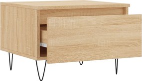 vidaXL Τραπεζάκια Σαλονιού 2 τεμ. Sonoma Δρυς 50x46x35 εκ. Επεξ. Ξύλο
