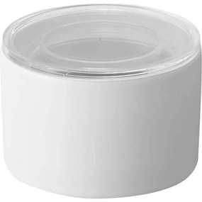 Βάζο Αποθήκευσης WH Small LBTYMZK5114 10,5x10,5x7cm White Yamazaki Κεραμικό,Polyresin