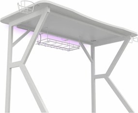 Γραφείο Gaming Gaming Genesis NDS-1802 Λευκό