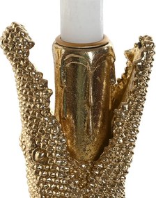 Διακοσμητική Φιγούρα Home ESPRIT Χρυσό Κροκόδειλος 26,5 x 18 x 23,5 cm