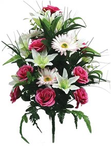 Τεχνητό Μπουκέτο Λουλουδιών 65εκ. Marhome 00-17560-40-2