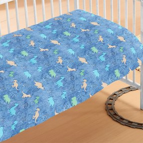 Φωσφοριζέ Κουβέρτα Fleece Αγκαλιάς (70x110) Dimcol Dinosaur