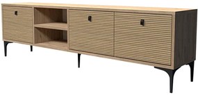 Έπιπλο Τηλεόρασης Vision 389MZA1181 180x35x45,5cm Oak