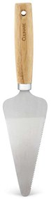 Σπάτουλα Σερβιρίσματος Naturals C70011 Natural-Silver Culinare Steel,Bamboo