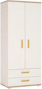 Ντουλάπα δίφυλλη Apricot - 81.00Χ52.40Χ190.80cm