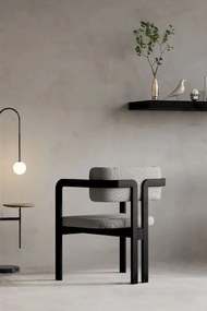 Stewehome Σύγχρονη Καρέκλα με Καμπύλο Σχέδιο και Άνετο Κάθισμα 45x48x75 cm