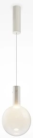 Κρεμαστό Φωτιστικό Οροφής LED 4W Γυαλί Φ20cm Nebula Maytoni MOD182PL-L4W3K Λευκό