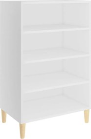vidaXL Ραφιέρα Λευκή 57 x 35 x 90 εκ. από Μοριοσανίδα