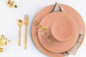 Dinner Set (24 Pieces) BSC0021 Salmon