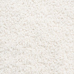 vidaXL Πολυθρόνα Ποδιών Κρεμ 55 x 35 x 41 εκ Μπουκλέ