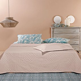 Κουβερλί Ημίδιπλο (Σετ 180x250) Kentia Serenity Jana 26 Pudre