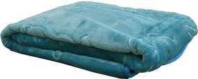 Κουβέρτα Κούνιας 110x140 Βελουτέ Bear 6 Lake Blue Anna Riska