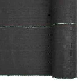 vidaXL Μεμβράνη Εδαφοκάλυψης Μαύρη 1x200 μ. από Πολυπροπυλένιο