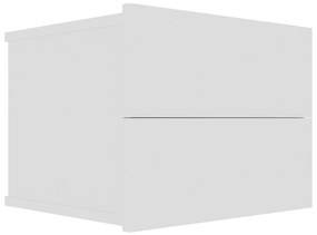 vidaXL Κομοδίνα 2 τεμ. Λευκά 40 x 30 x 30 εκ. από Μοριοσανίδα
